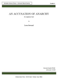 An Accusation of Anarchy Concert Band sheet music cover Thumbnail